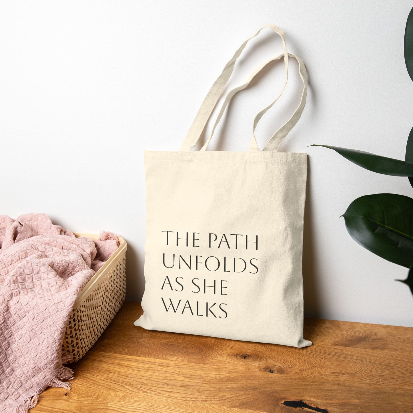 Angel & InspirationalTote Bag, Eco-Friendly Shopping Bag, Unique Gift for Her, Boho Tote for Every Day